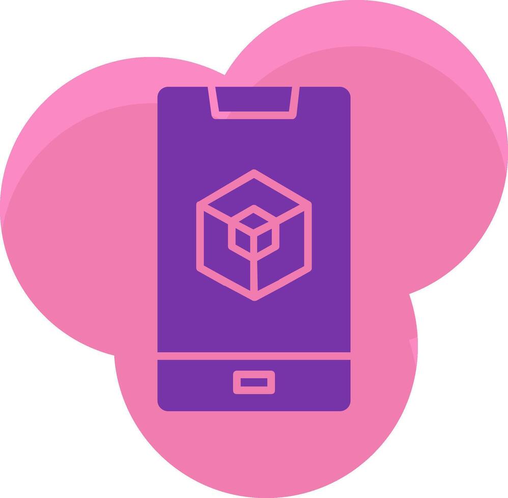 Augmented Reality Icon Design Symbol vector