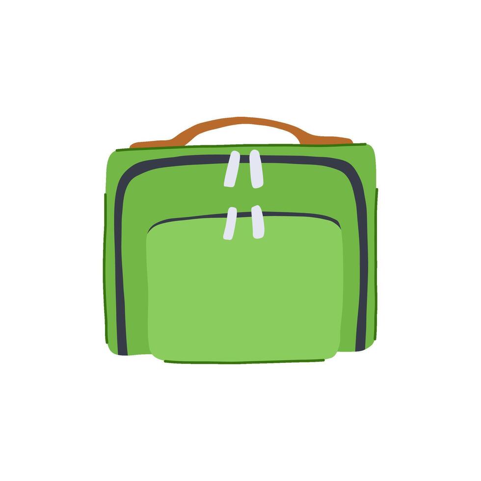 versatile diaper bag cartoon illustration vector