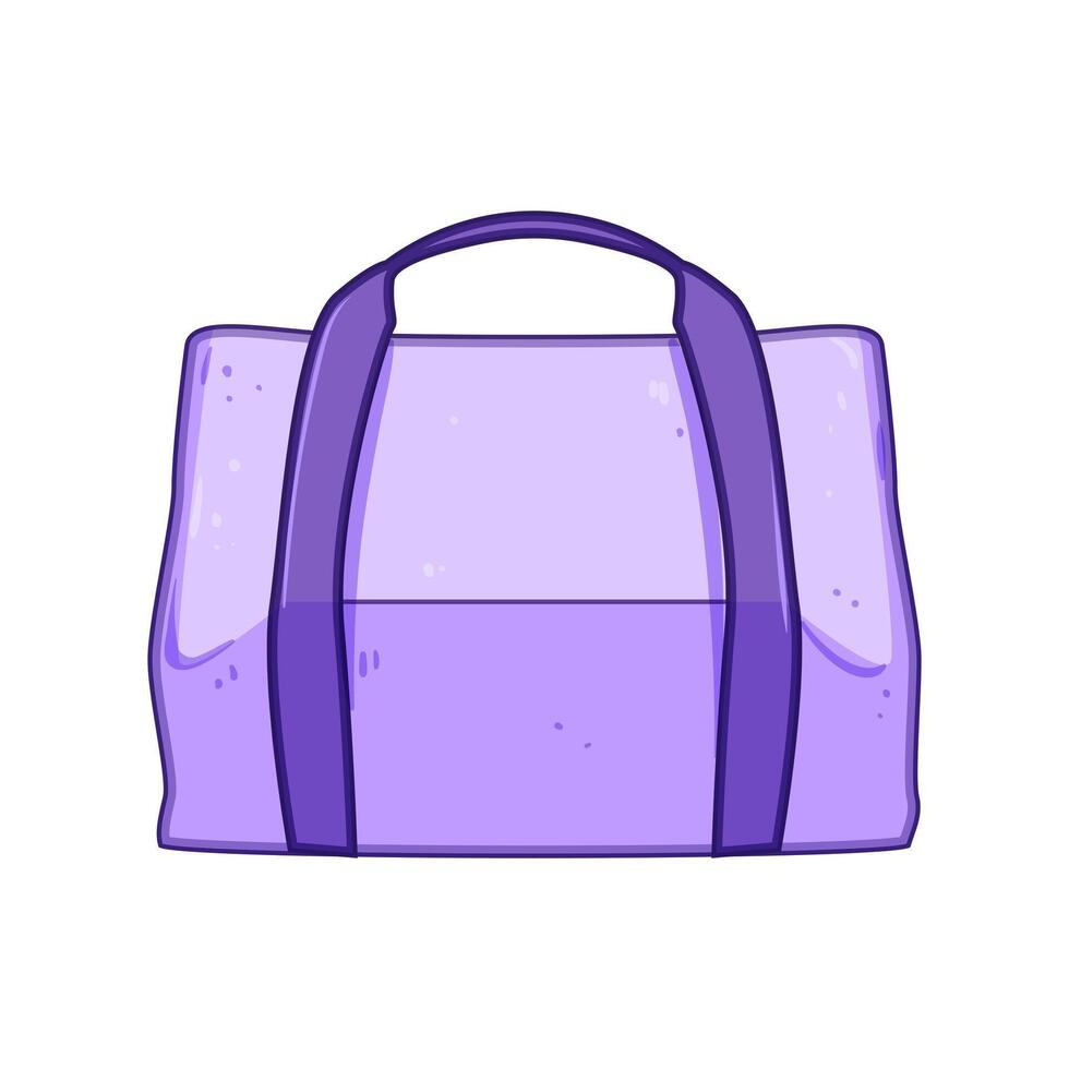 multifunctional diaper bag cartoon illustration vector