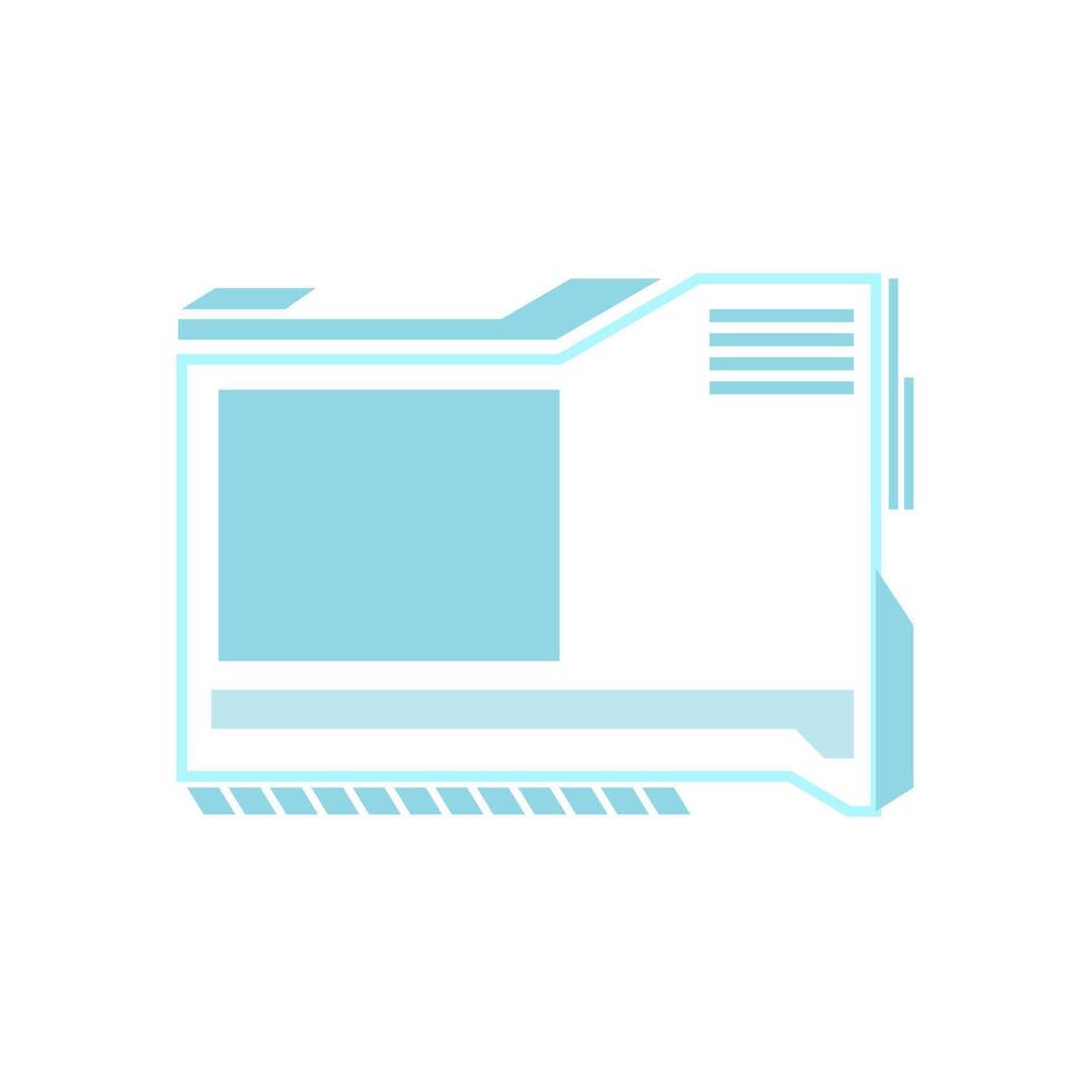 rectangle hud callout shapes cartoon illustration vector