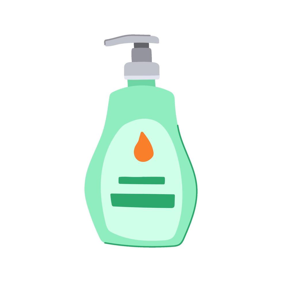 free lotion baby cartoon illustration vector