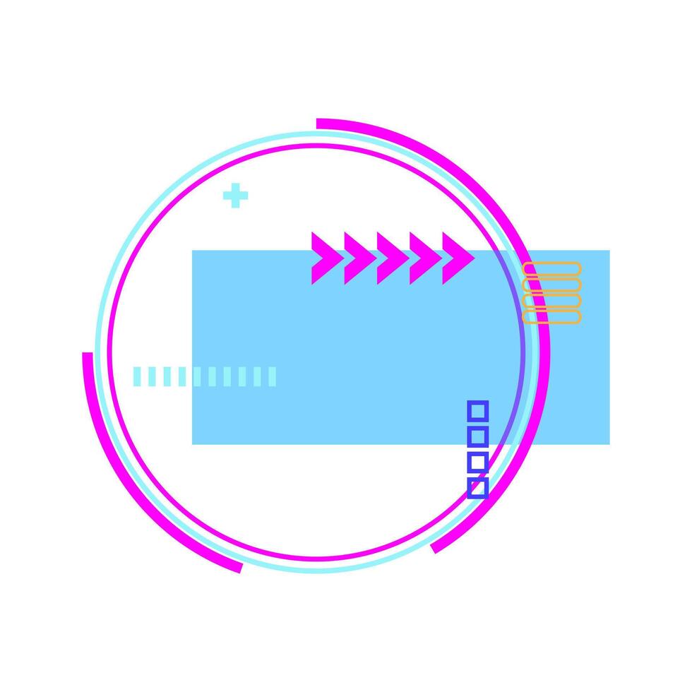 ai tech banner cartoon illustration vector