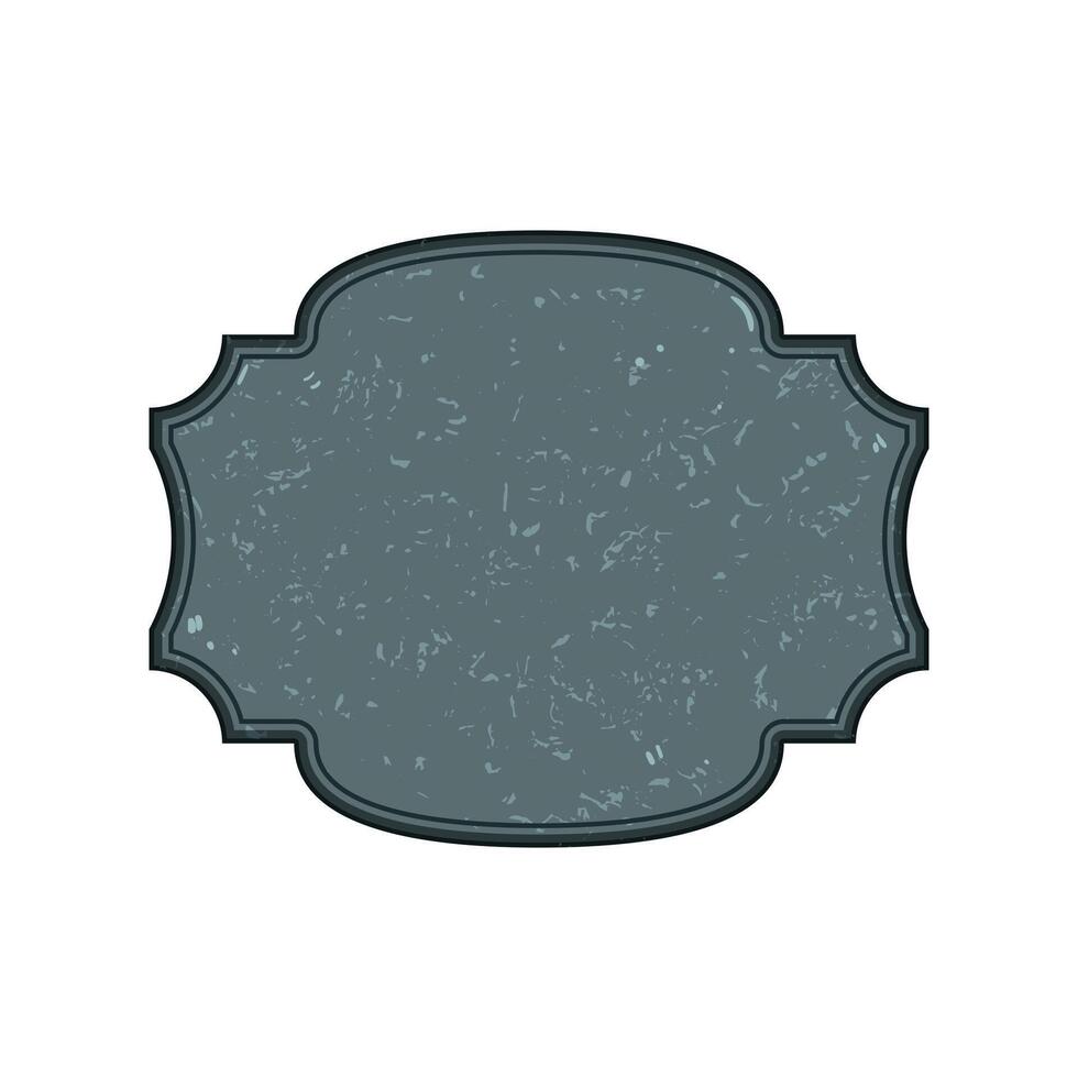 seal vintage badge cartoon illustration vector