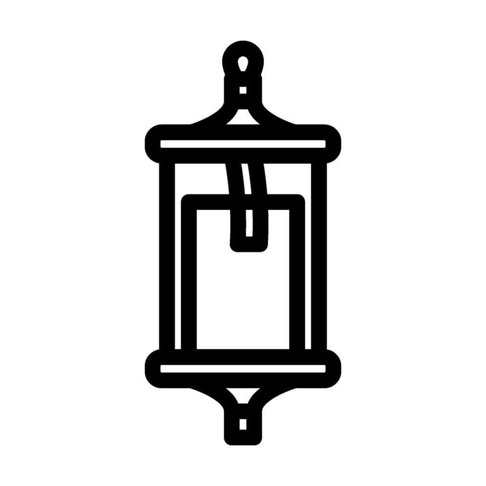 water sampling bottle world ocean line icon illustration vector