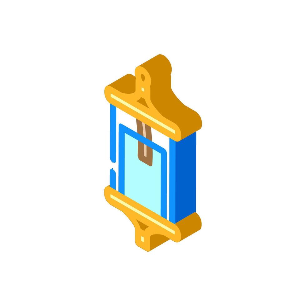 water sampling bottle world ocean isometric icon illustration vector