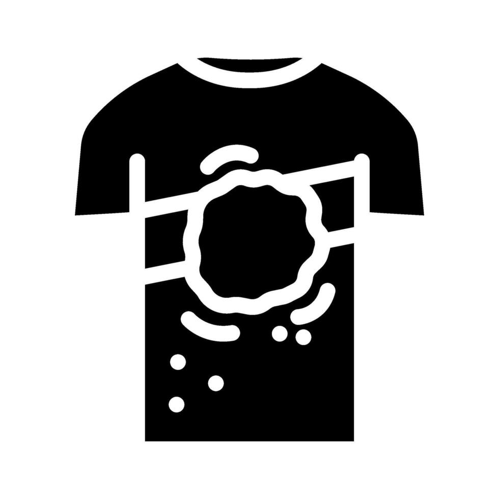 splash bleach glyph icon illustration vector