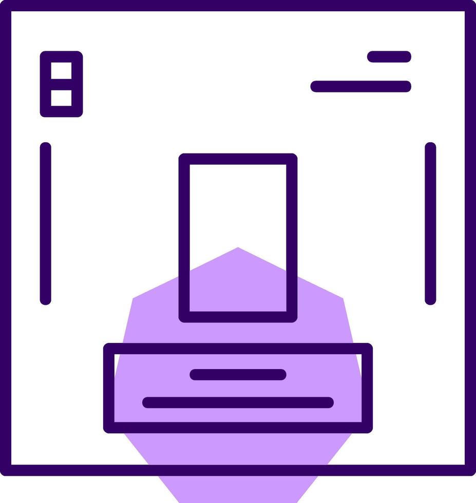 Oxygen Outline Style Icon vector