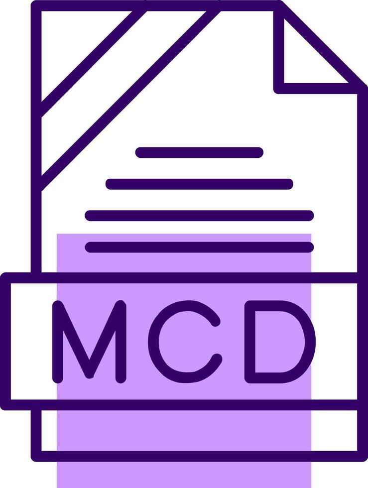 MCD Outline Style Icon 54192520 Vector Art at Vecteezy