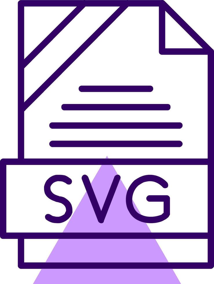 SVG Outline Style Icon vector