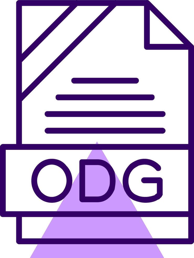 ODG Outline Style Icon vector