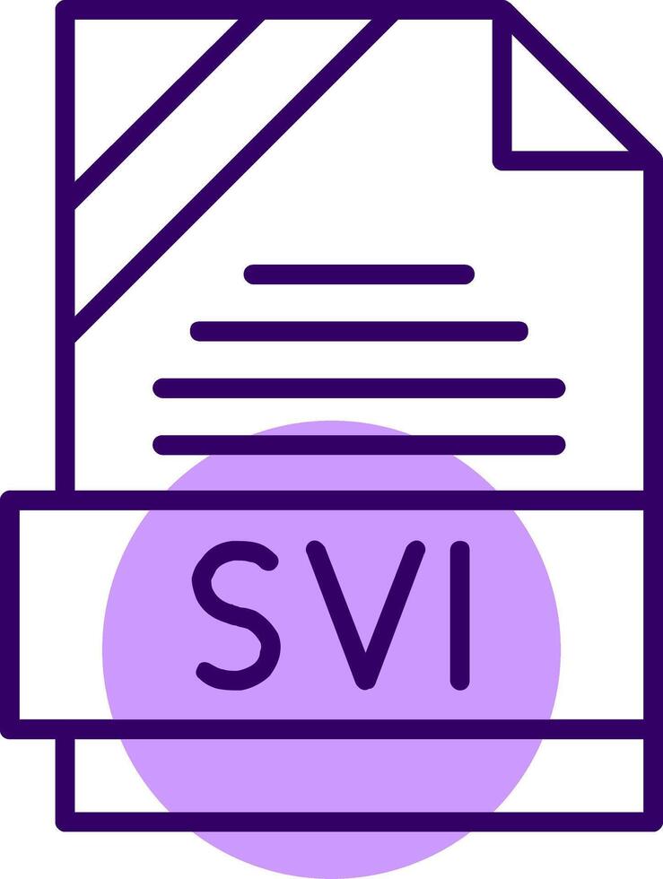 SVI Outline Style Icon vector