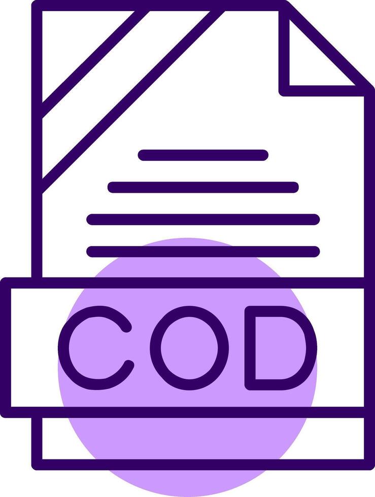 COD Outline Style Icon vector