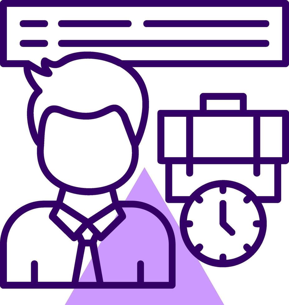 Flexibility Outline Style Icon vector