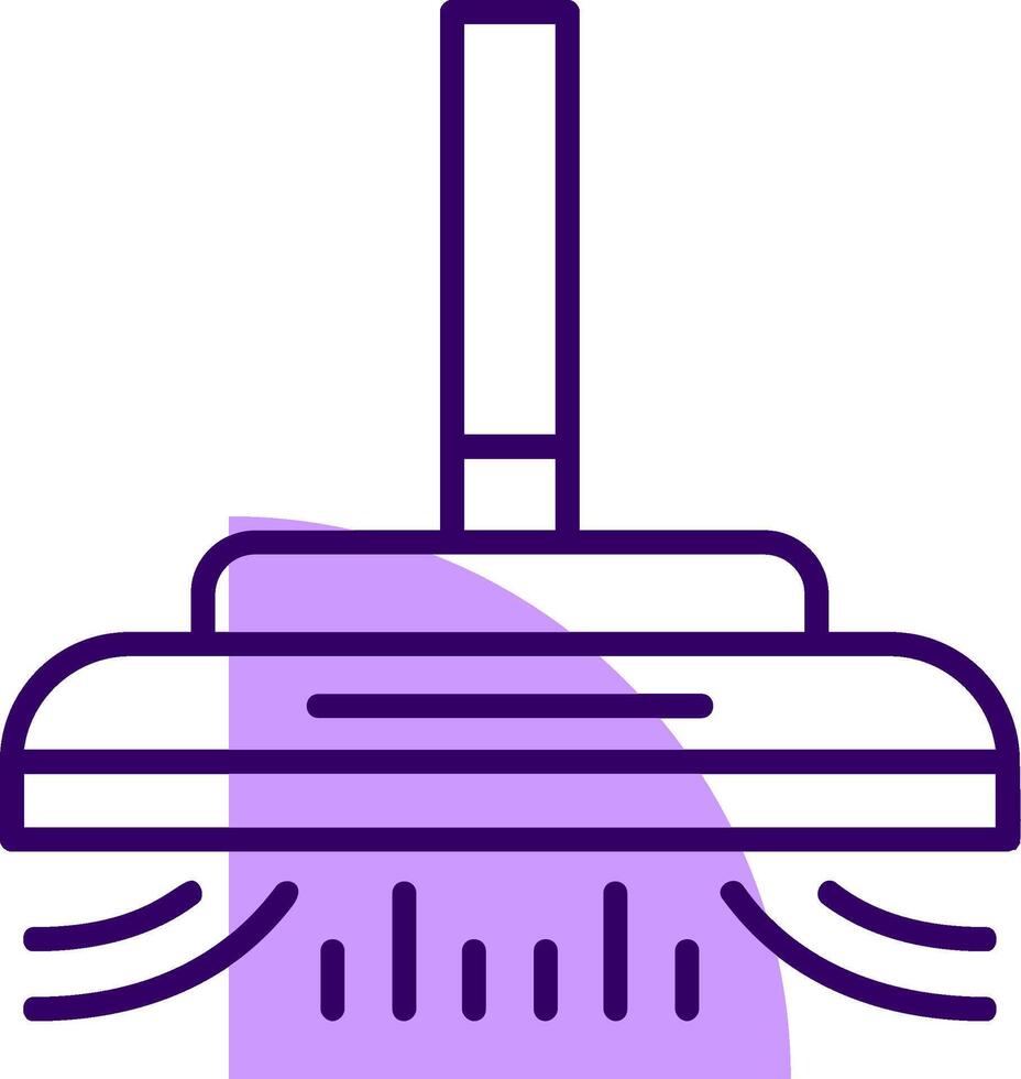 Vacuum cleaner Outline Style Icon vector