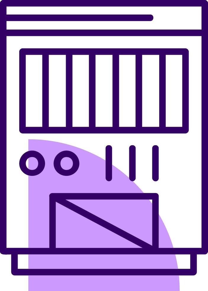 Dehumidifier Outline Style Icon vector