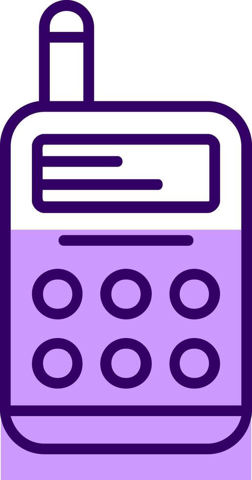 Baby monitor Outline Style Icon vector
