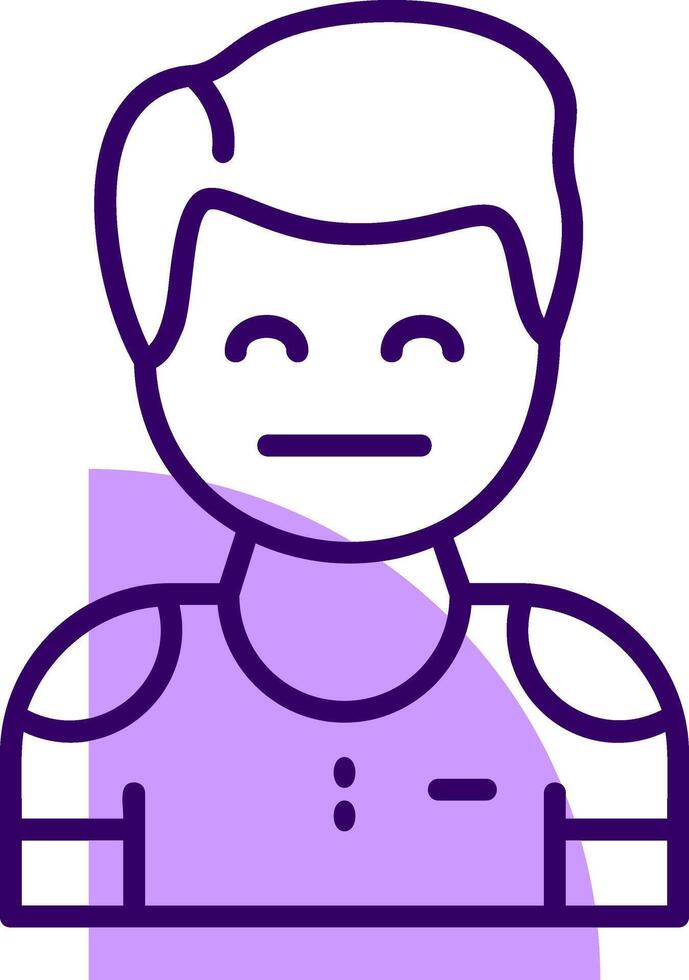 Empathy Outline Icon Style vector