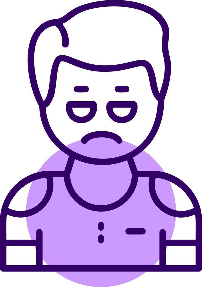 Tenderness Outline Icon Style vector