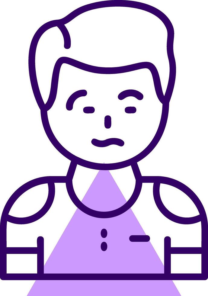 Intrigue Outline Icon Style vector