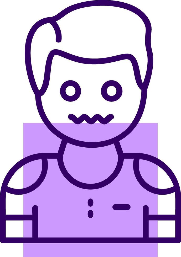 Bitterness Outline Icon Style vector