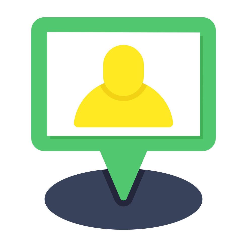 Creative design icon of user chat vector
