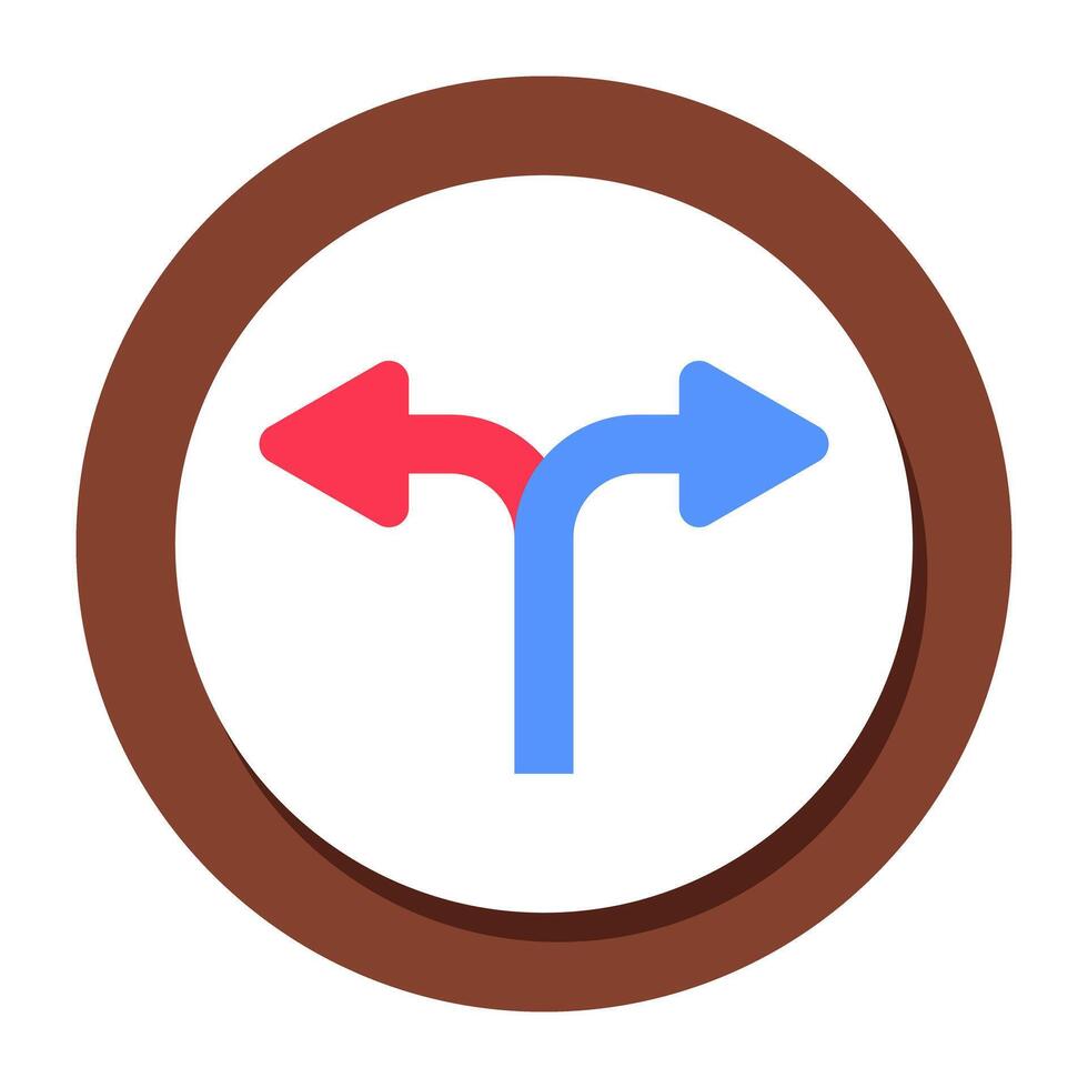 Modern design icon of double arrow vector
