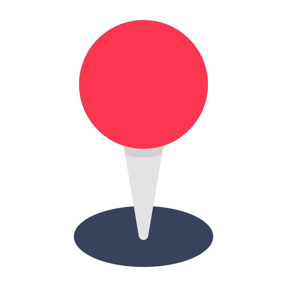 Perfect design icon of location pin vector