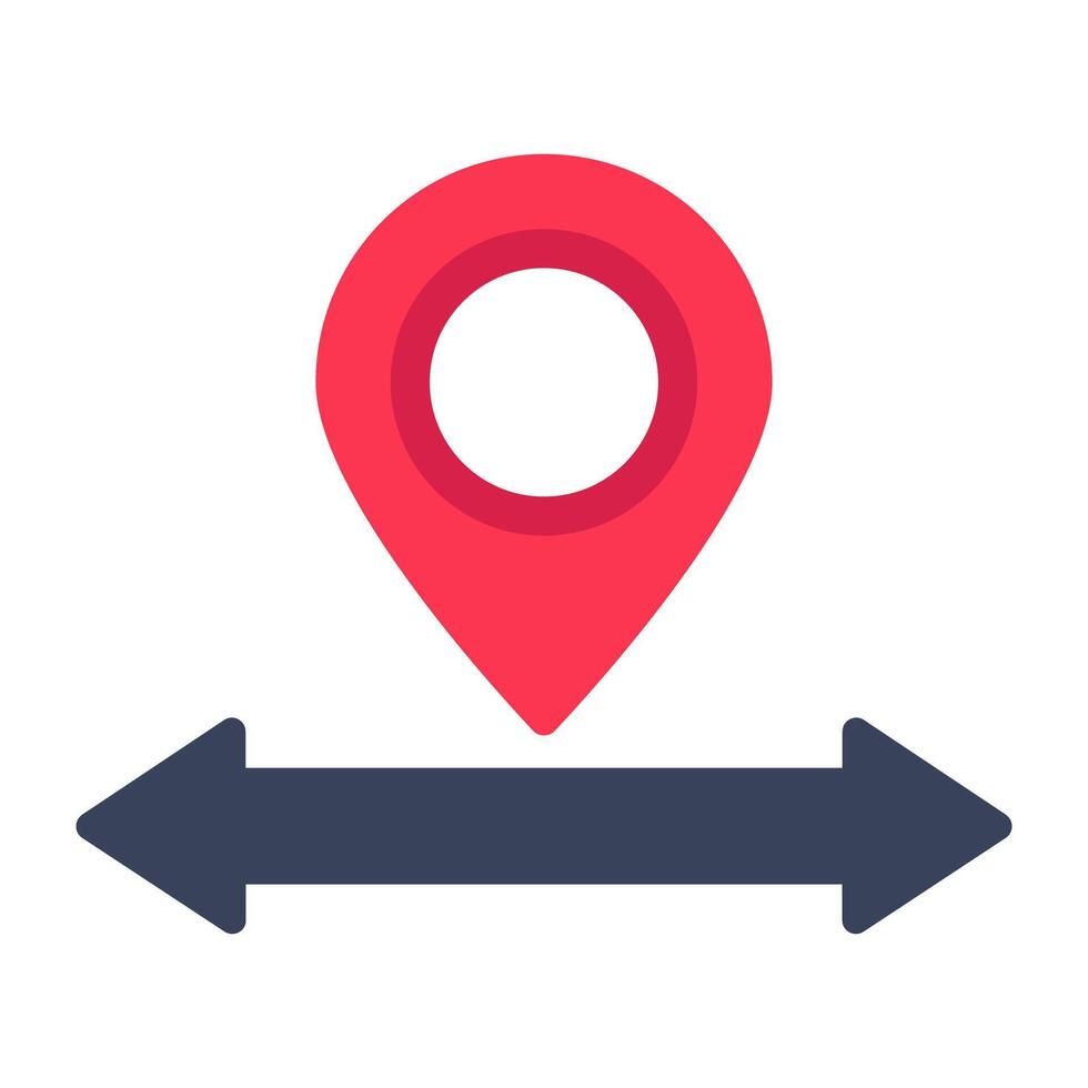 Perfect design icon of location vector