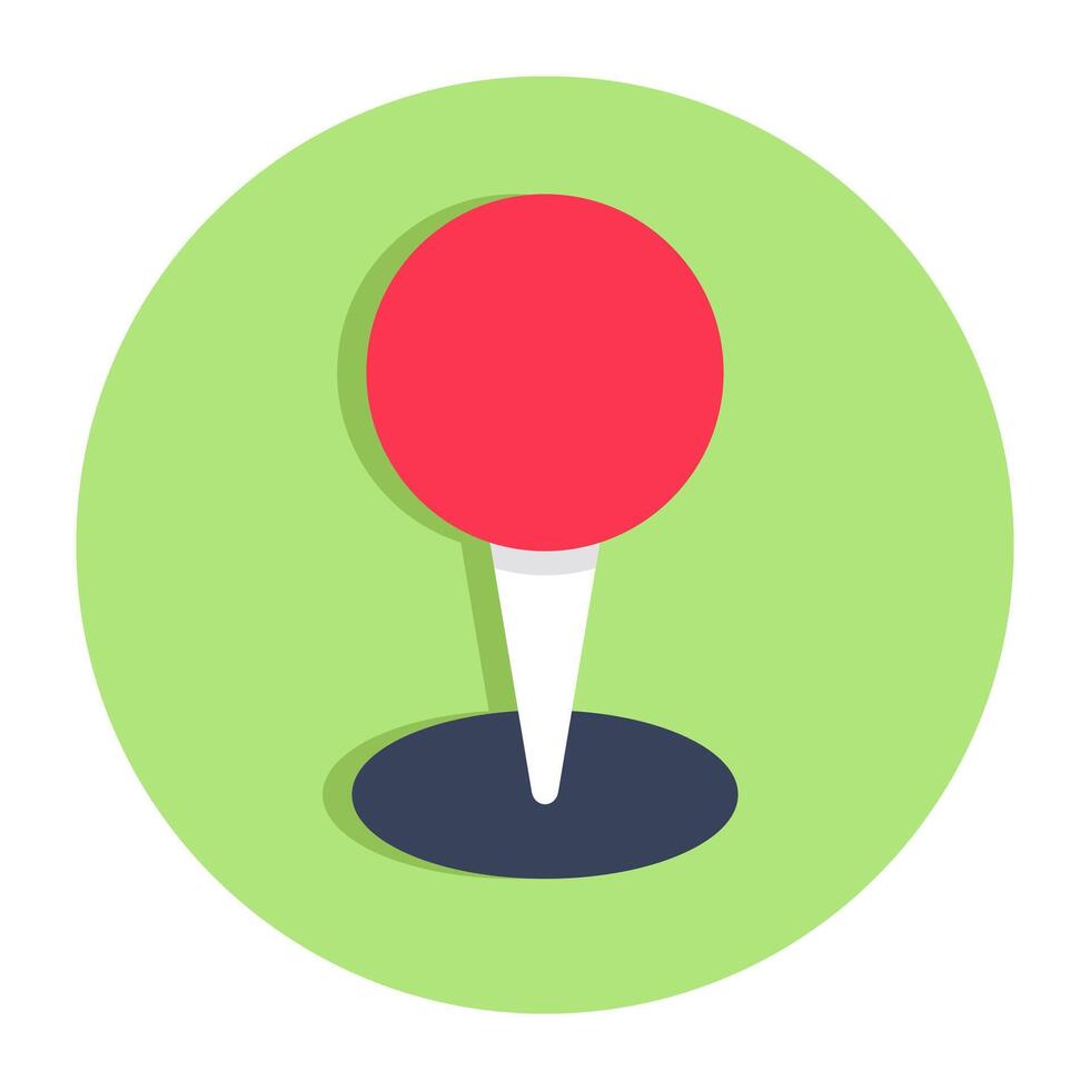 Perfect design icon of location pin vector
