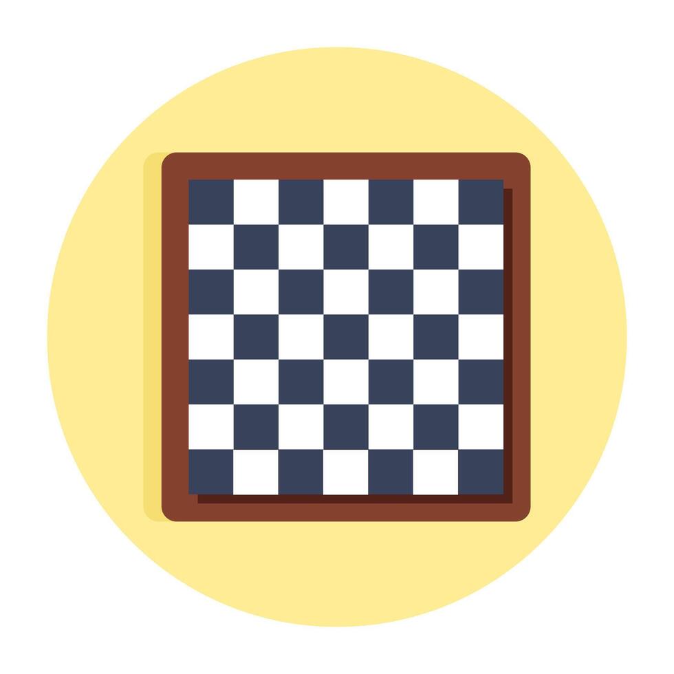Creative design icon of chessboard vector