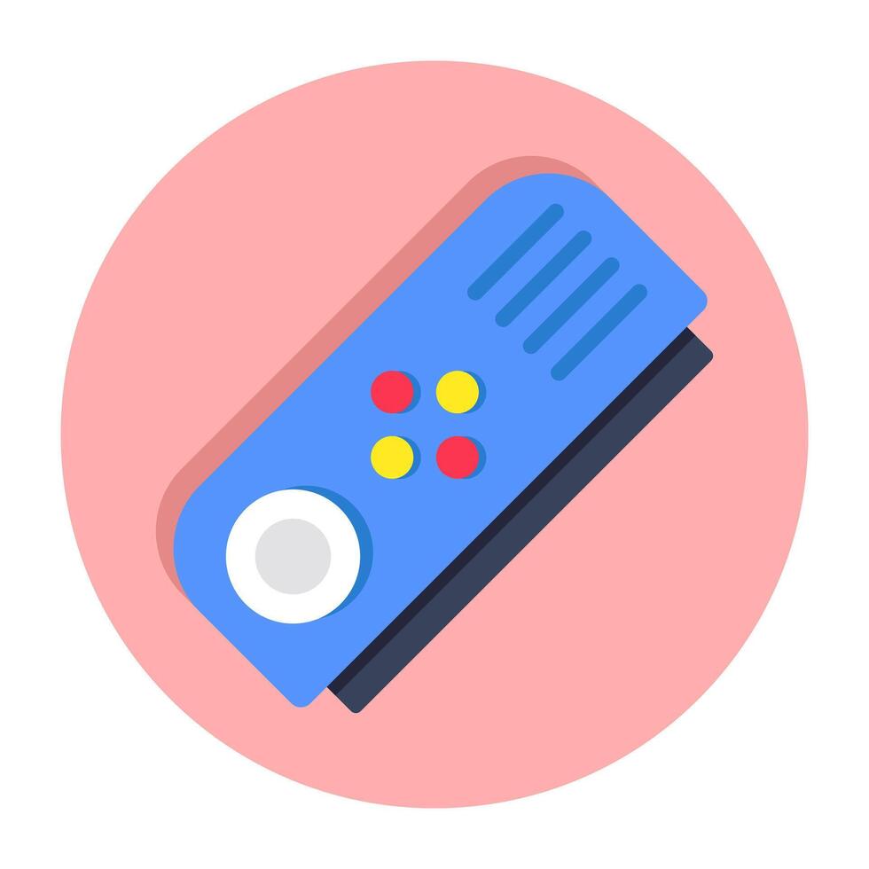 Modern design icon of gamepad vector