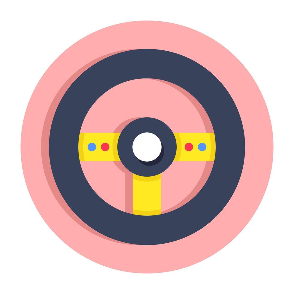 Modern design icon of steering vector