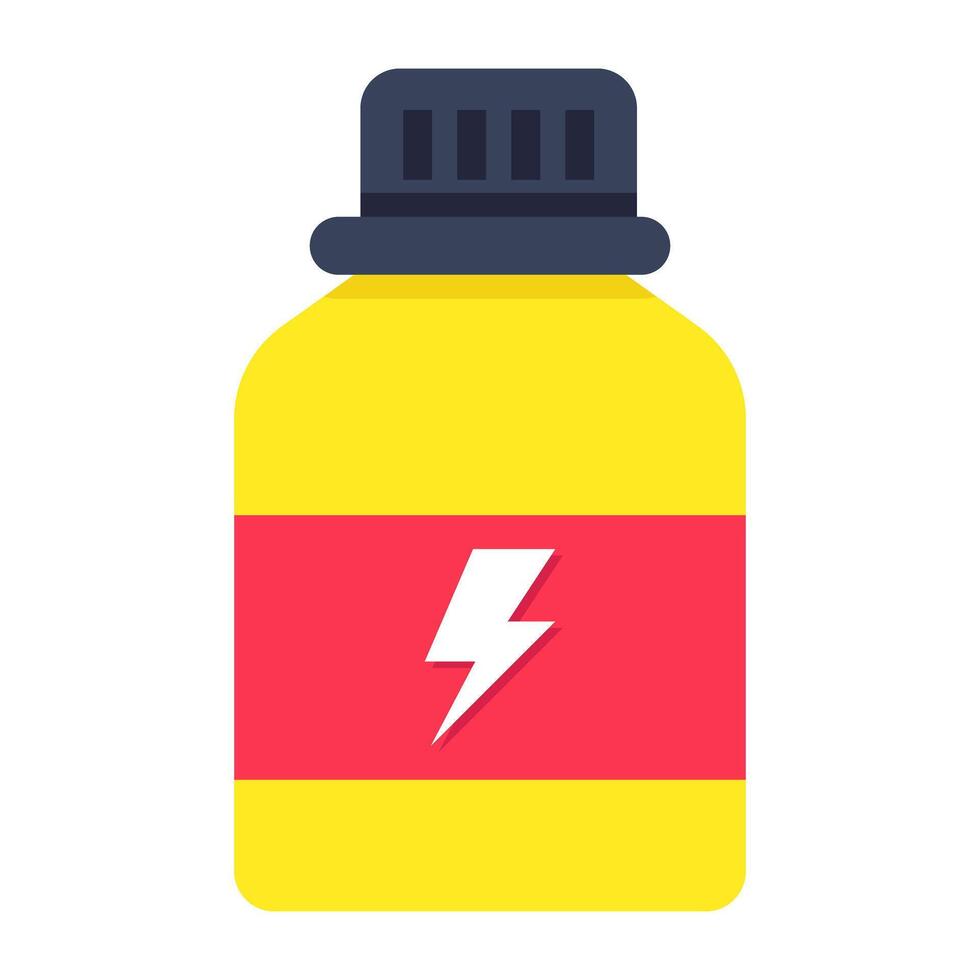 A unique design icon of supplement vector