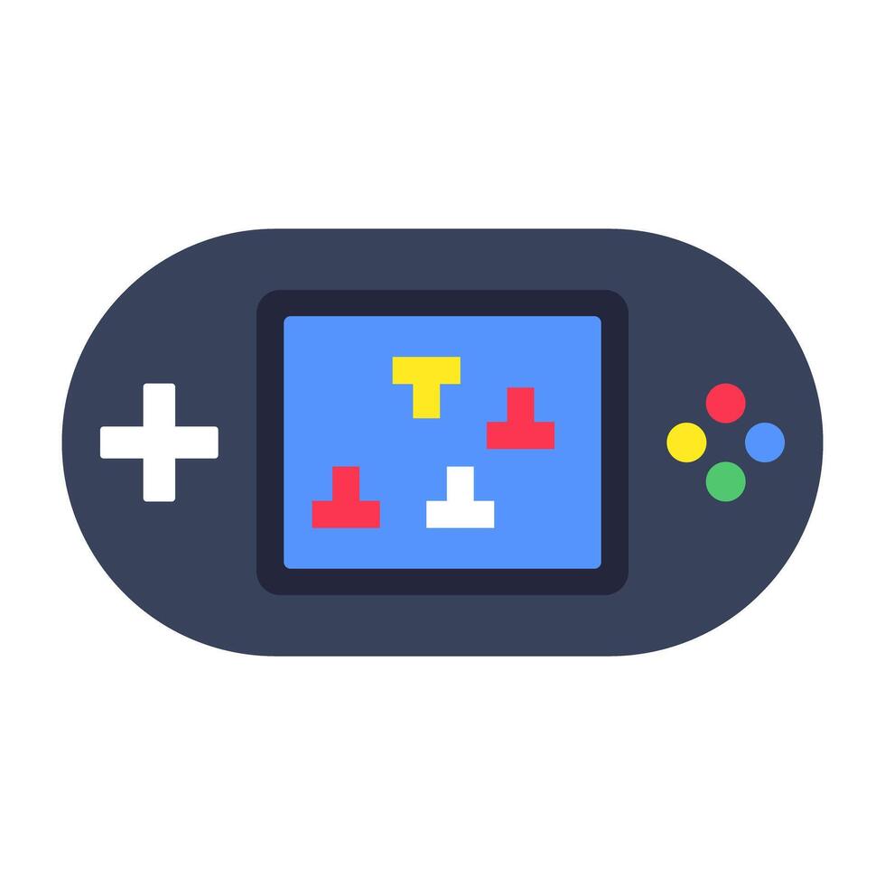 Modern design icon of gamepad vector