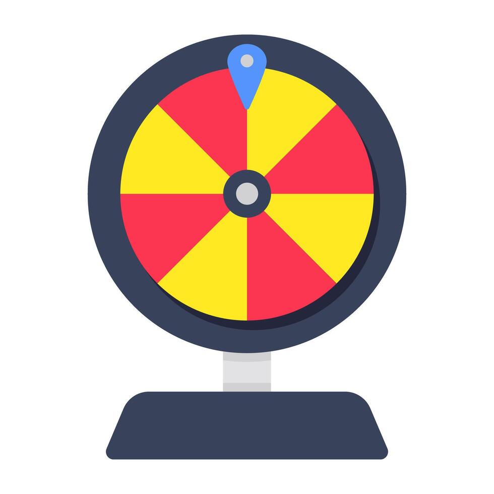 Premium download icon of fortune wheel vector