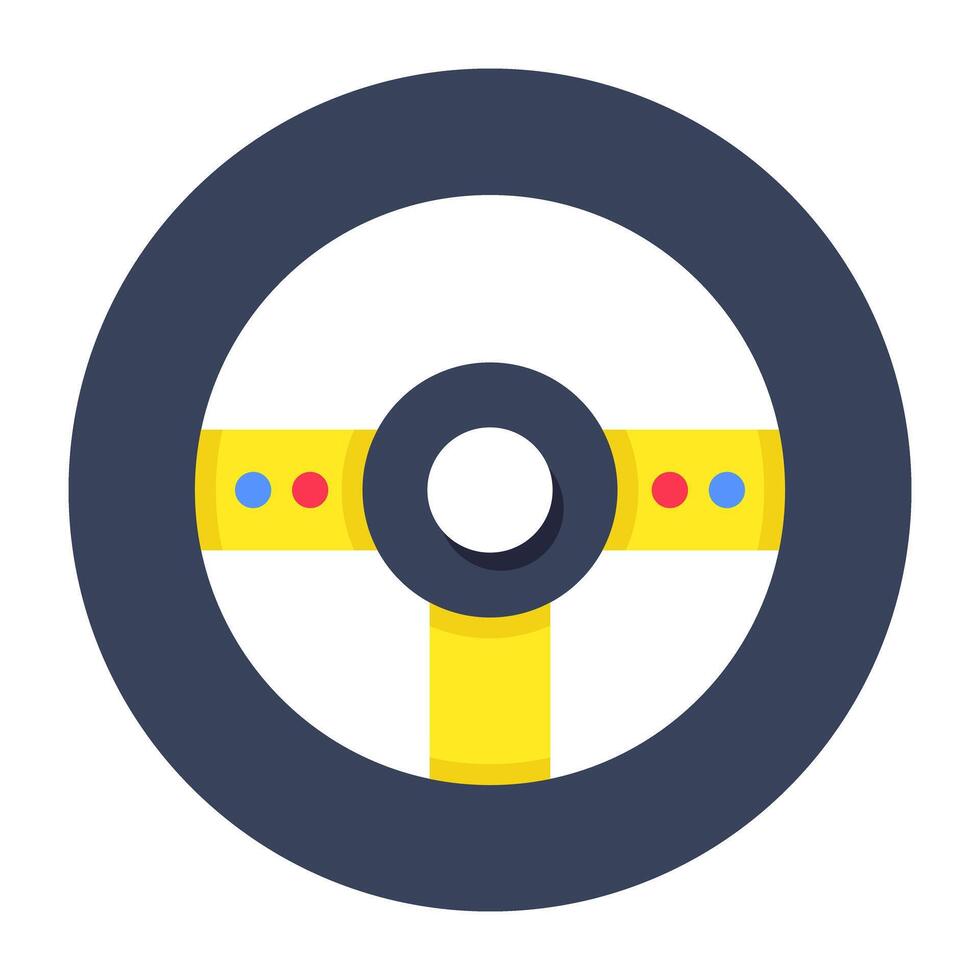 Modern design icon of steering vector