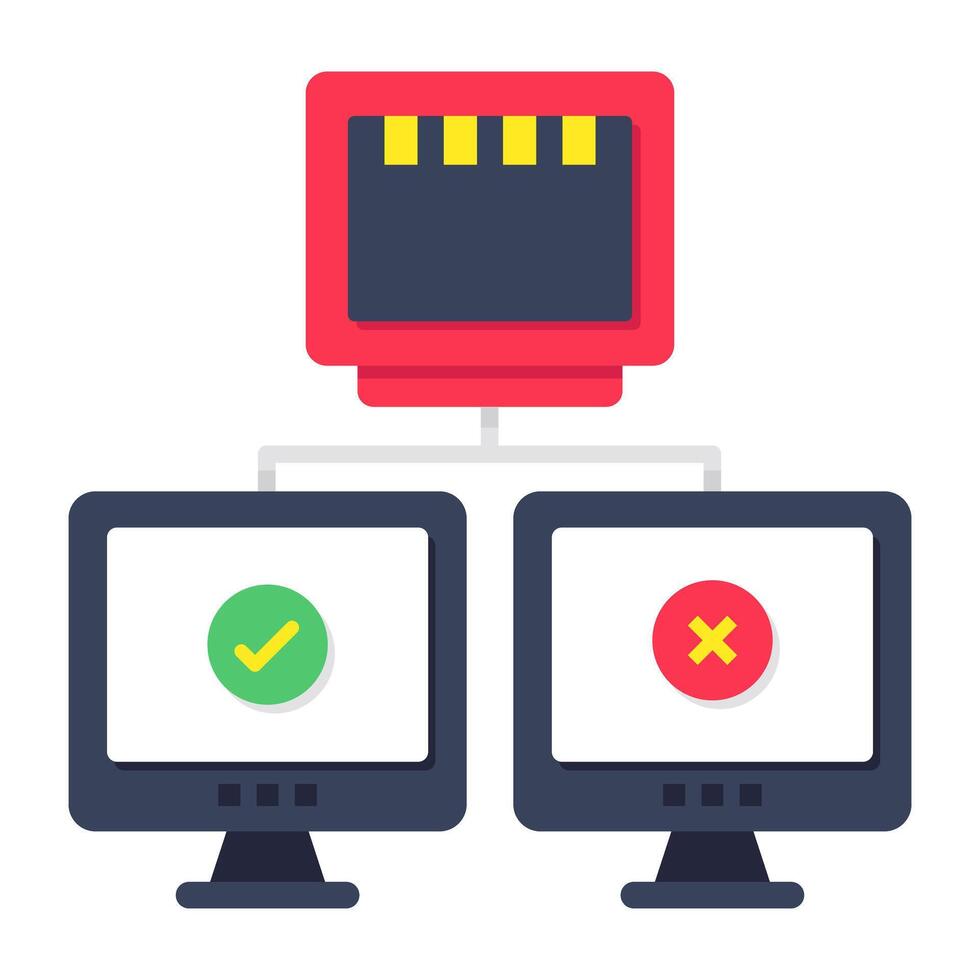 Perfect design icon of Ethernet port network vector