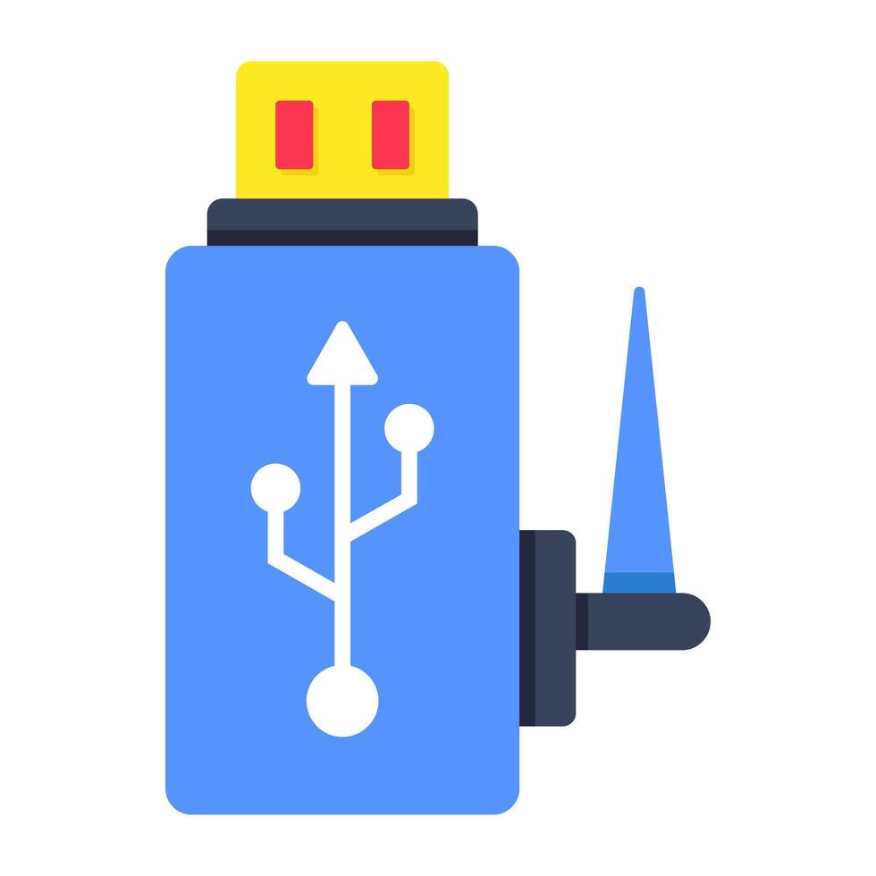 Premium design icon of usb vector