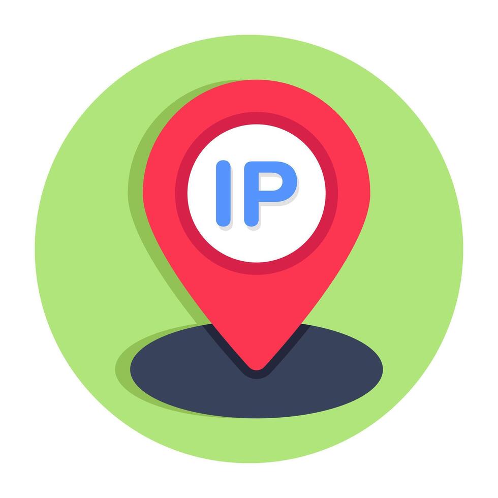 Premium design icon of ip vector