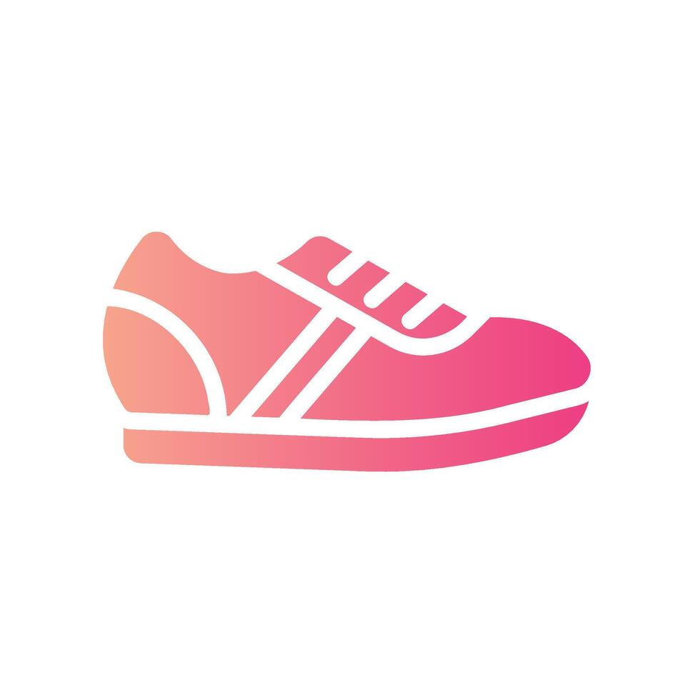 rampFlat Gradient Icon White Background vector