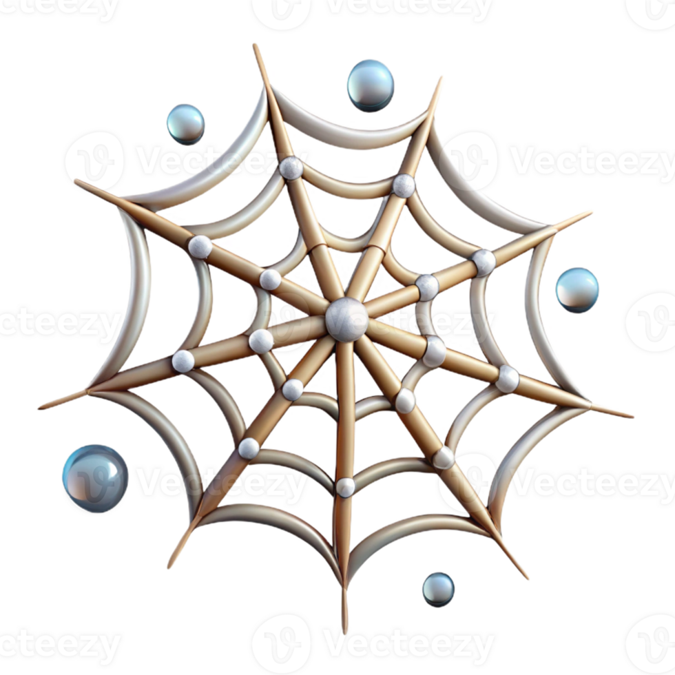Elegant 3D Web Illustration png
