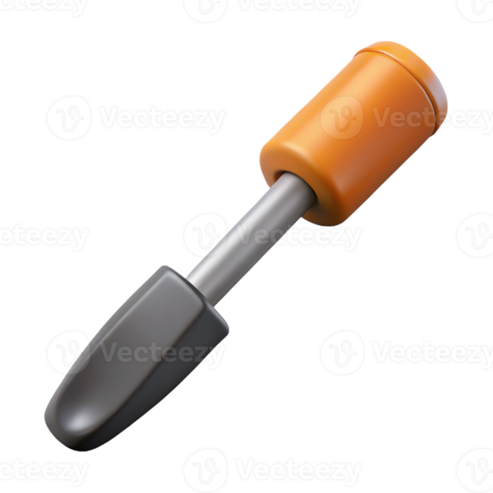 3D Render Orange and Gray Tool Illustration png