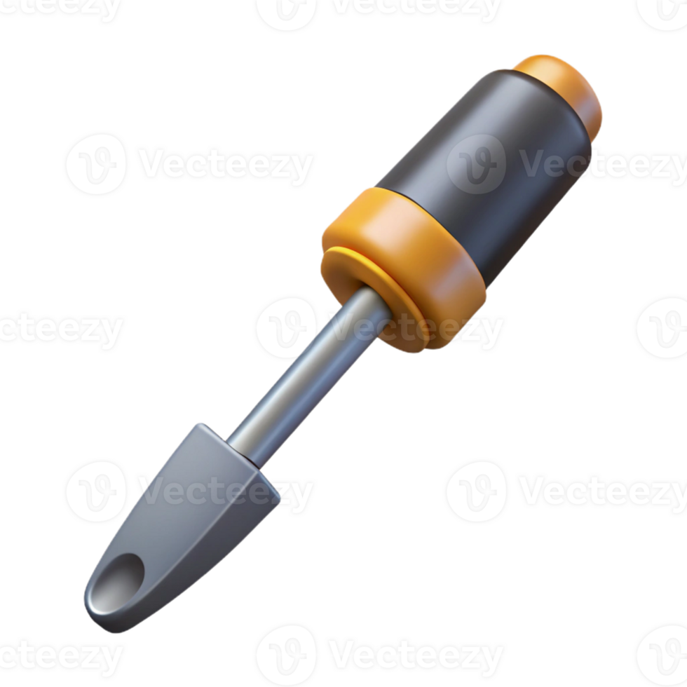 3D Render Shock Absorber Illustration png