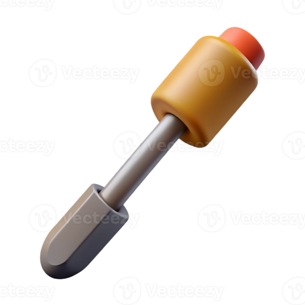 3D Render of a Stylized Tool png