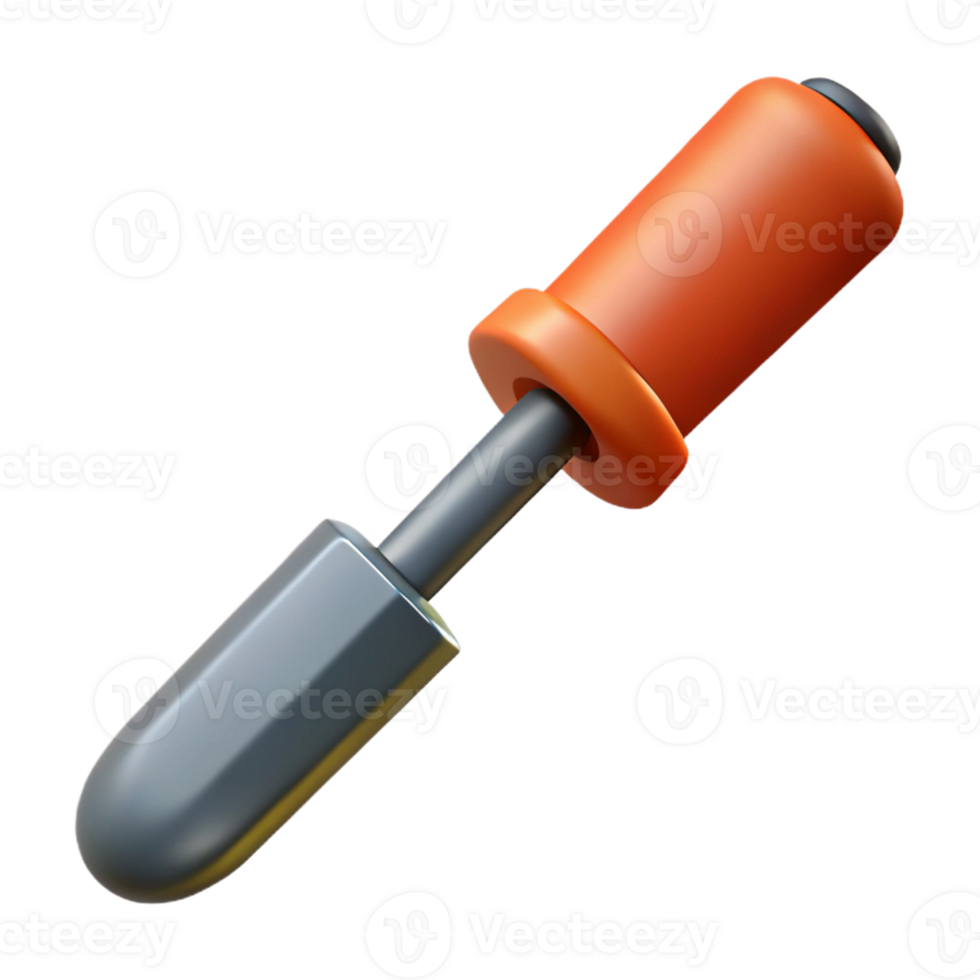 3D Render of a Soldering Iron png