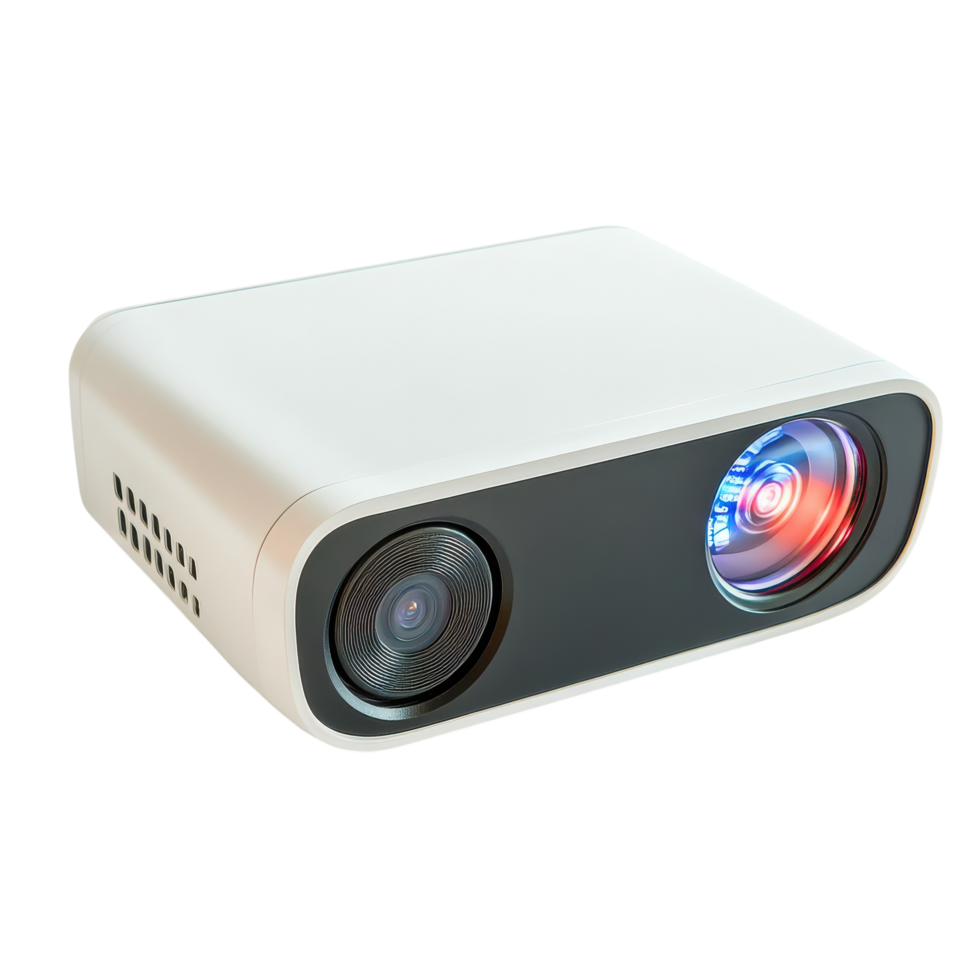 Home Mini Projector Isolated for Personal Use and Presentations on transparent background png