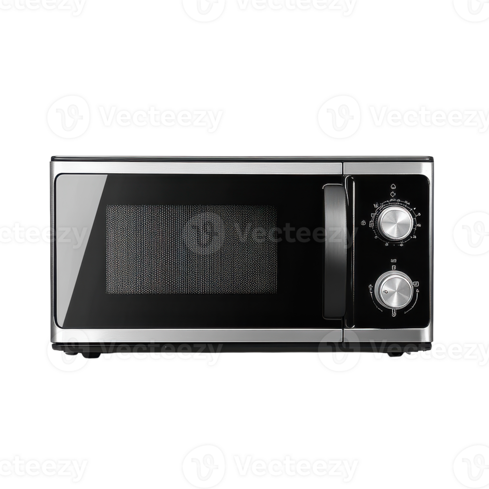 Compact and Efficient Microwave Oven for Quick Cooking on transparent background png