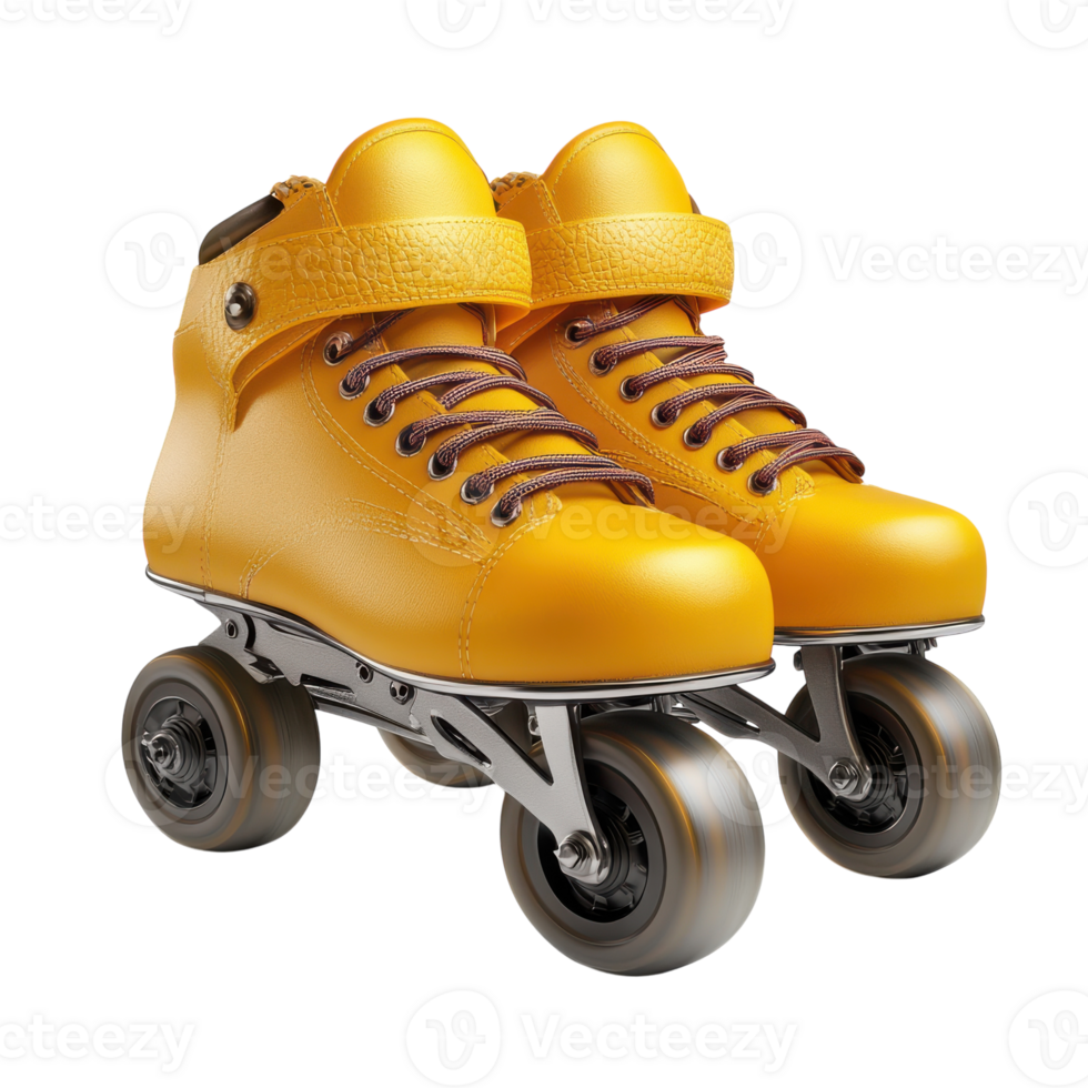Innovative Roller Skates for Recreation and Fitness Activities on Transparent Background png