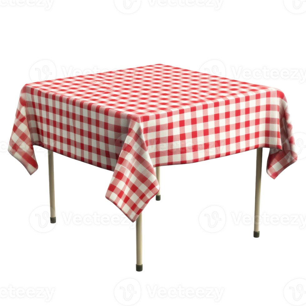 Elegant Tablecloth for Dining and Events on Transparent Background png