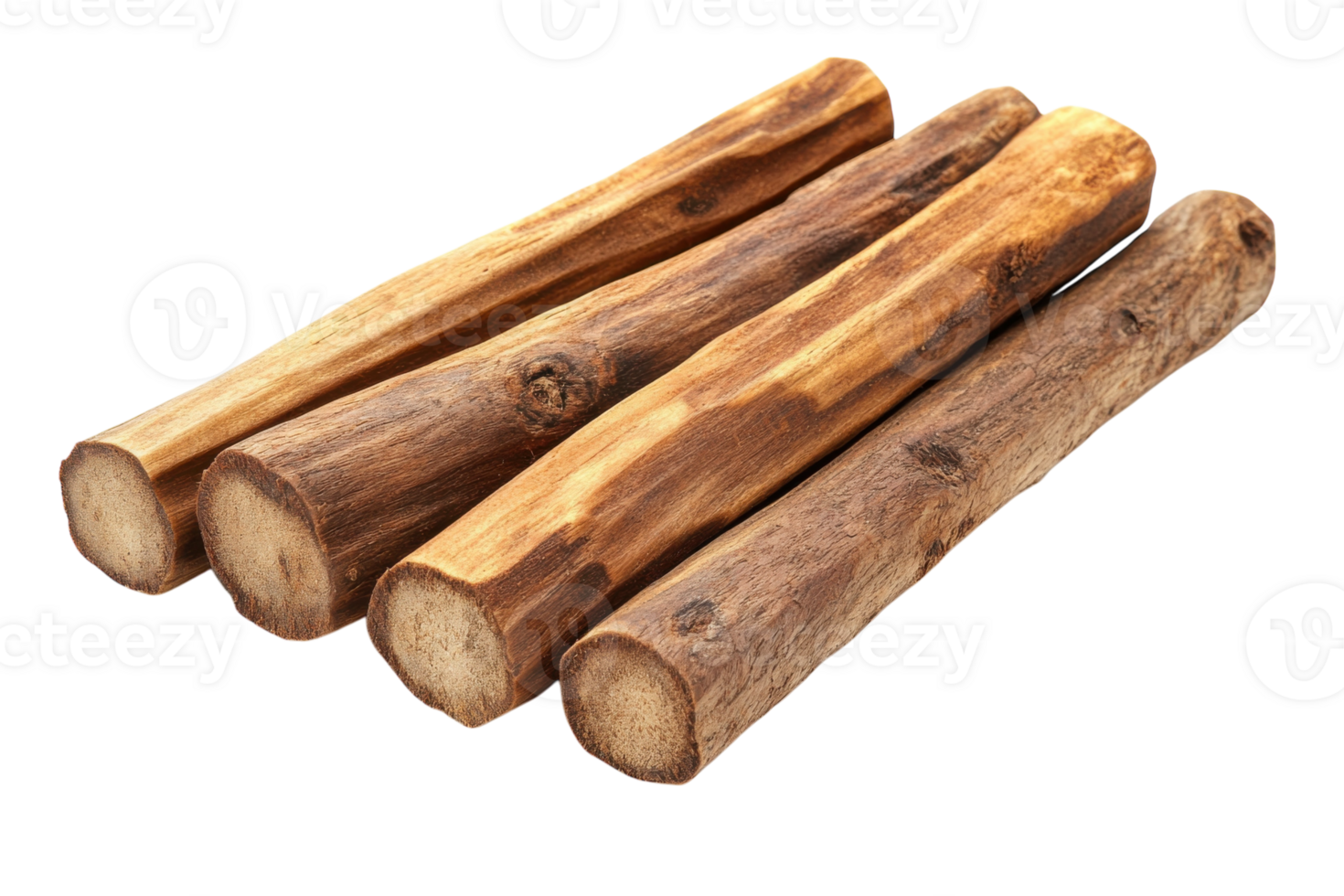 Natural wood sticks for crafting or building projects in various shades and textures suitable for handmade endeavors png